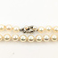 Necklace Strand .03ctw Single Cut Diamonds 6.5mm Pearl 14kw 15" 225110076