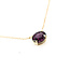 Necklace 2.54ct Garnet 14ky 18" 9.5x7.5mm 125100078