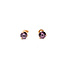 Earrings Stud 1.53ct Spinel 14kr 5.2mm 125100082