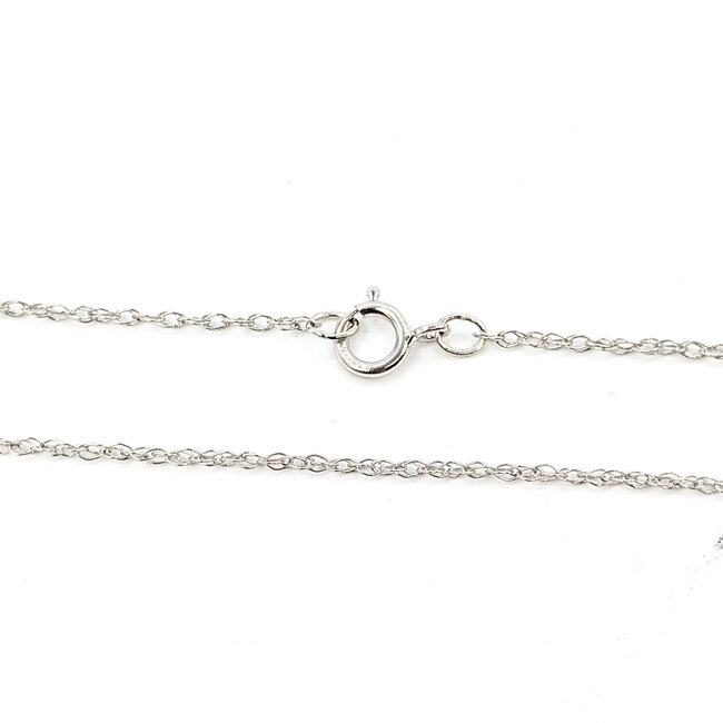 Pendant Drop 0.18ctw Round Diamonds 1.16 Emerald 14kw 27.8mm x 10.25mm 18" 2.7g 225110043