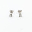 Earrings Stud .60ctw Round Diamonds 14kw 5.2mm .97g 225120015