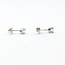 Earrings Stud .60ctw Round Diamonds 14kw 5.2mm .97g 225120015