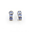 Earrings Alternating 0.16ctw Round Diamonds 2.24ctw Tanzanite 14kw 20mm x 6mm 3.9g 225110048