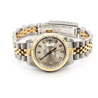 Watch Rolex Oyster Perpectual Datejust Yr. 2004 79173 26mm 18kt Yellow Gold & Stainless 7.5" Box & Papers 125126010