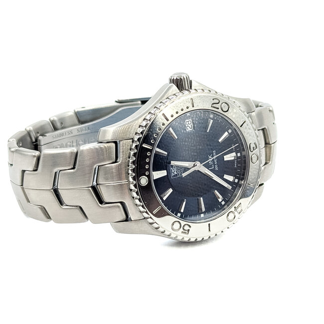 Watch Tag Heuer Link 200m WJ1120-0 39mm Stainless Steel 7" Watch Only 125126012