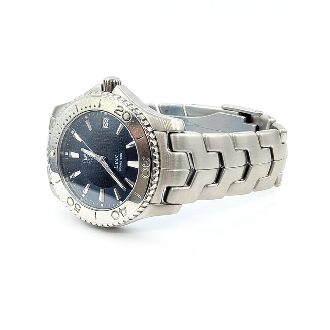Watch Tag Heuer Link 200m WJ1120-0 39mm Stainless Steel 7" Watch Only 125126012
