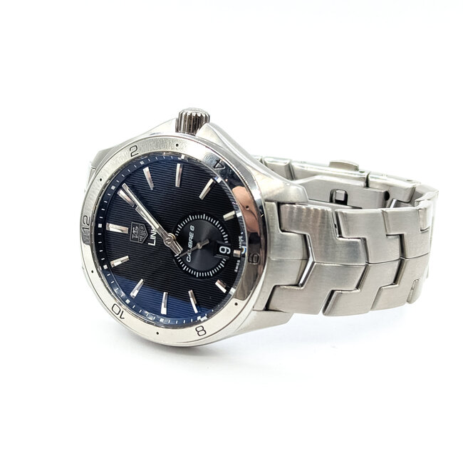 Watch Tag Heuer Link WAT2110 Display Back 40mm Stainless Steel 7.25" Watch Only 125126011