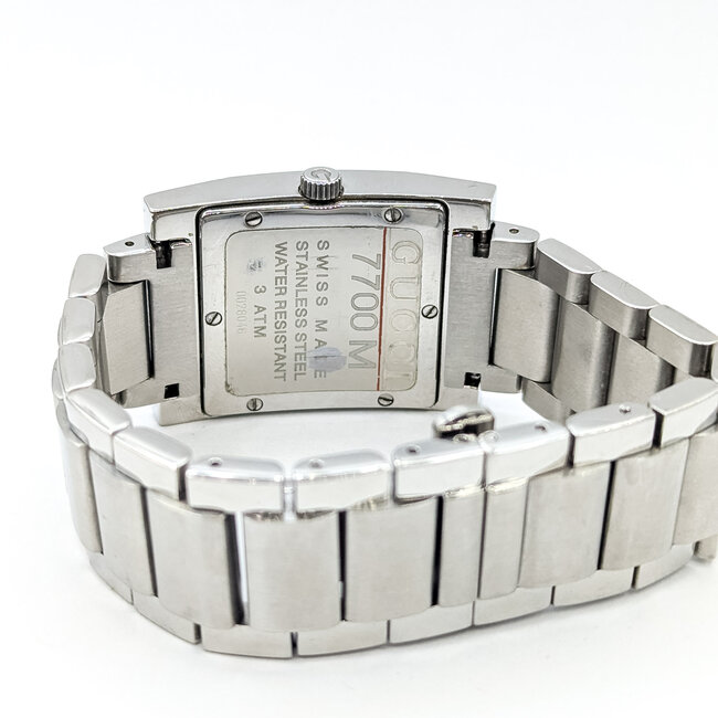 Watch Gucci 7700M Special Edition Yr. 2004 38x28mm Stainless Steel 6.5" Watch Only 125126016