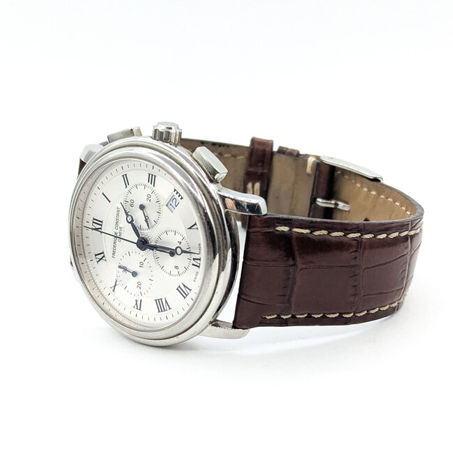 Watch Frederique Constant Depose 35mm Stainless Steel 8" Box & Card 125126017