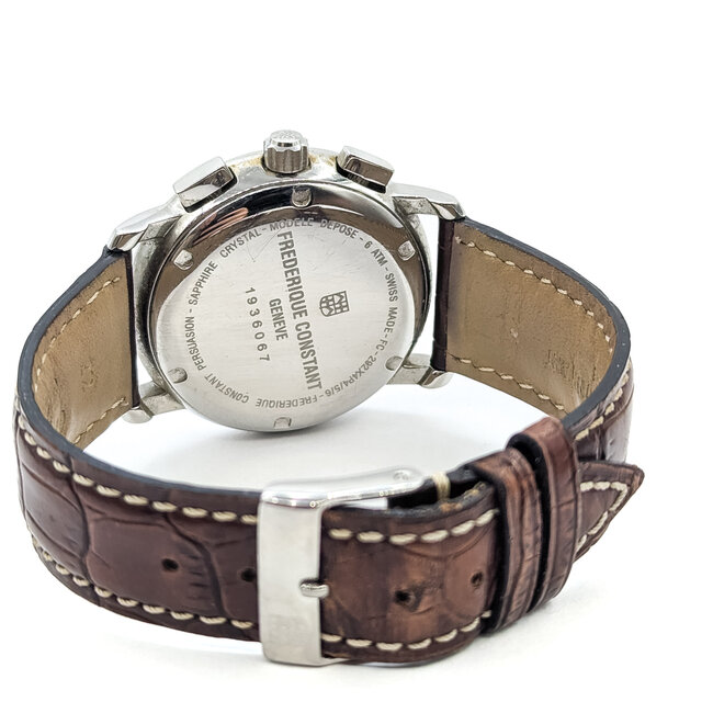 Watch Frederique Constant Depose 35mm Stainless Steel 8" Box & Card 125126017