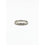 Ring Coco Chanel Crush Matelasse .03ctw Round Diamonds 950pt 2.6mm Sz5 3.09g 125120004