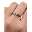 Ring Bridal .10ctw Round Diamonds 14ky 3.3mm Sz5 3.25g 125120096
