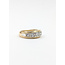 Ring Halo Pave 0.75ctw Near Colorless Diamonds 18kw 12mm Sz5.25 5.3g 125120031