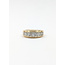 Ring Halo Pave 0.75ctw Near Colorless Diamonds 18kw 12mm Sz5.25 5.3g 125120031