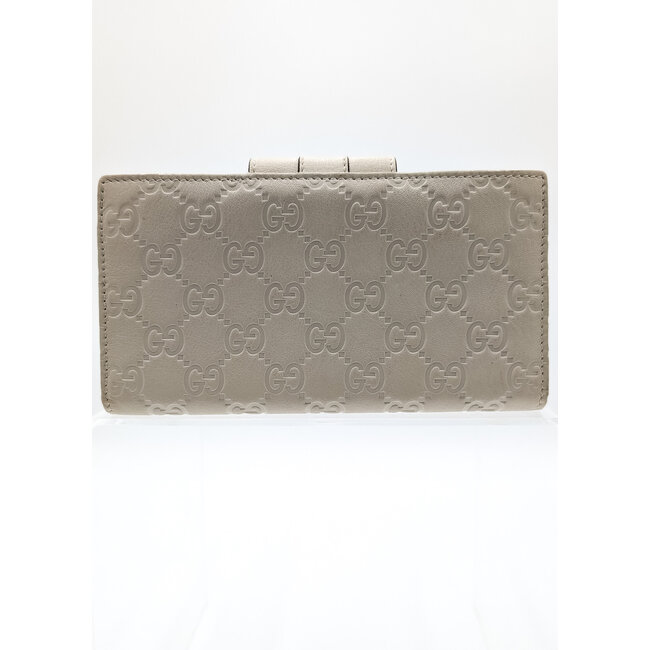 Wallet Gucci Guccissima GG White Leather 126015027