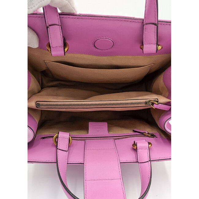 Handbag Gucci Chevron Matelasse Pink 2-Way 126015003