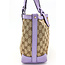 Shoulder Gucci GG Canvas Purple Leather Tote 126015004