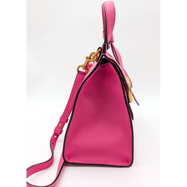 Handbag Gucci Marmont Pink Calfskin 126015008