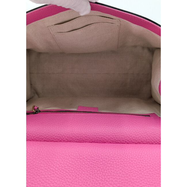 Handbag Gucci Marmont Pink Calfskin 126015008