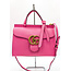 Handbag Gucci Marmont Pink Calfskin 126015008