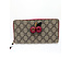 Wallet Gucci Zip Cherry Canvas 126015015