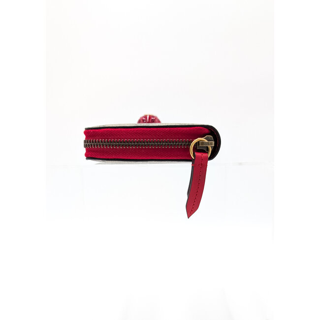 Wallet Gucci Zip Cherry Canvas 126015015
