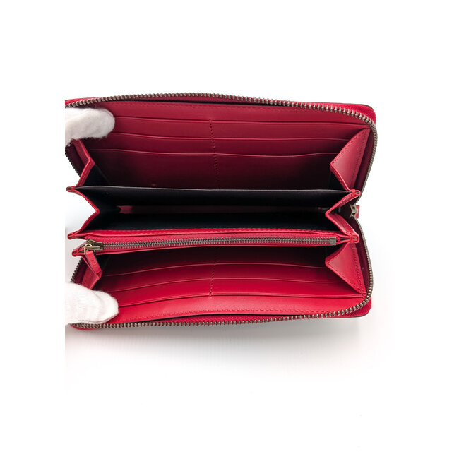 Wallet Gucci Zip Cherry Canvas 126015015