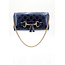 Clutch Gucci Emily WOC GG Navy Patent Leather 126015020