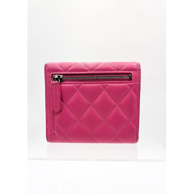 Wallet Chanel Flap Tri-Fold Lambskin 126015024