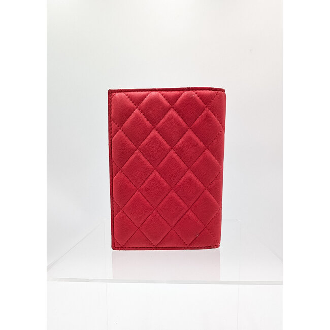 Wallet Chanel Passport Cover Card Holder 126015025