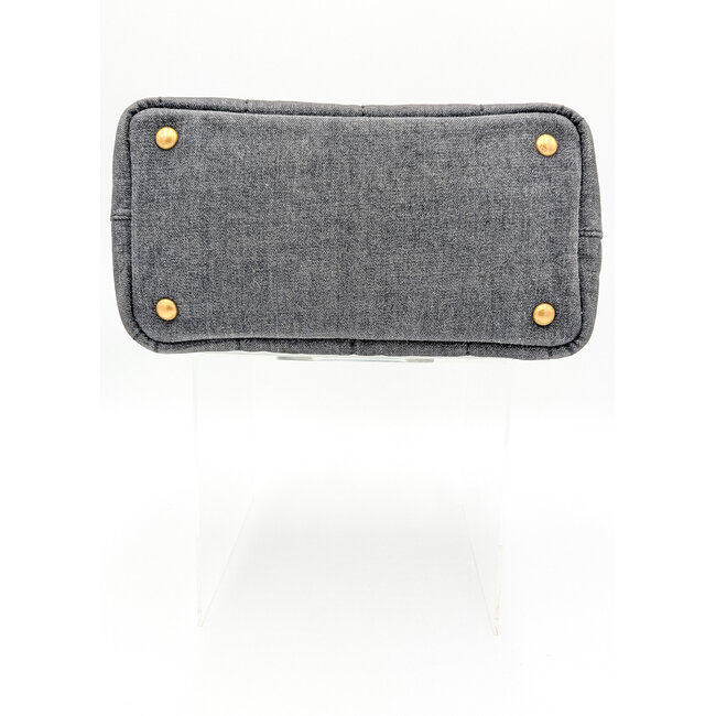 Handbag Prada Canapa Denim Tote 2-Way 126015002