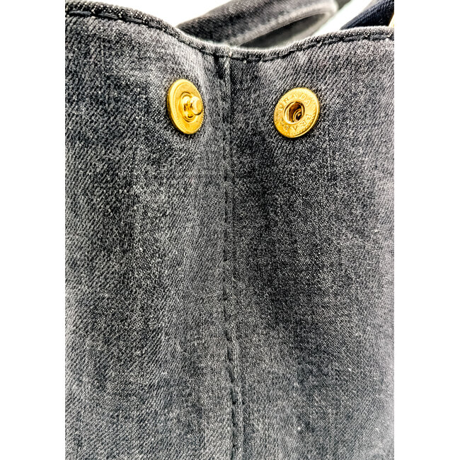 Handbag Prada Canapa Denim Tote 2-Way 126015002