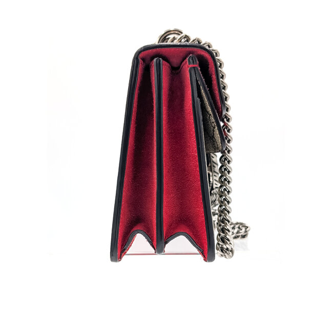 Handbag Gucci Dionysus Red Trim Leather Canvas 126015034