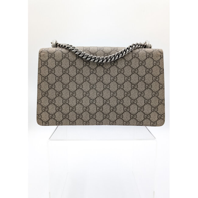 Handbag Gucci Dionysus Red Trim Leather Canvas 126015034