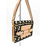 Handbag Fendi Zucca Leather (Lizard) 126015040