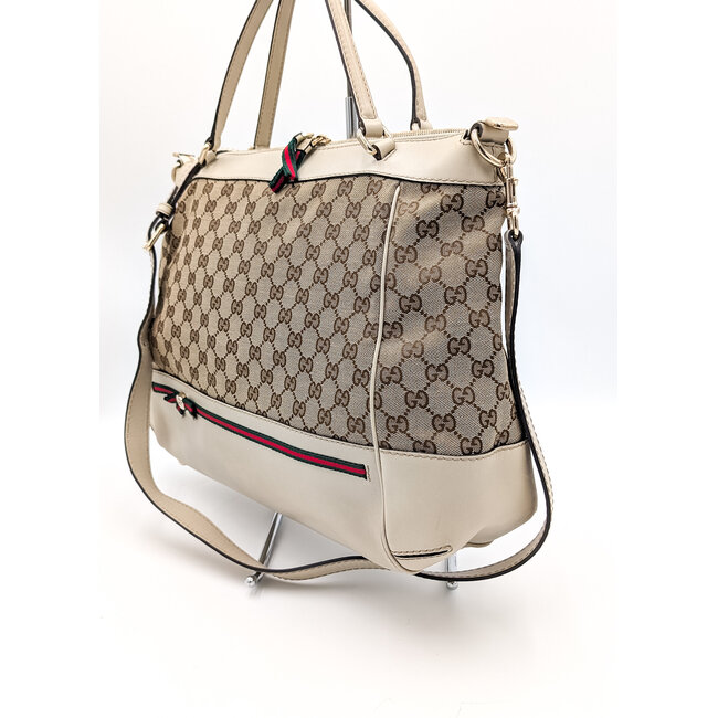 Handbag Gucci GG Canvas Mayfair 126015043