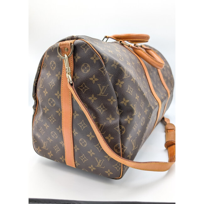 Duffle Louis Vuitton Keepall Bandouliere 55 Monogram 126015044