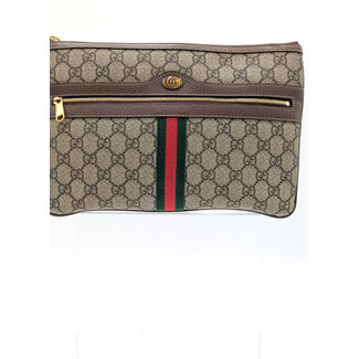 Clutch Gucci Sherry Web Canvas 126015021