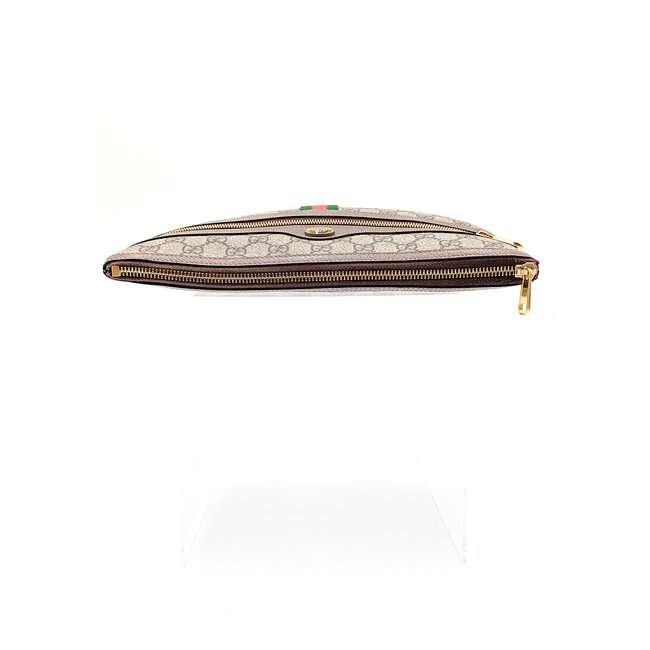 Clutch Gucci Sherry Web Canvas 126015021
