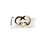 Belt Gucci Heart Interlocking G Buckle White Leather 126015048