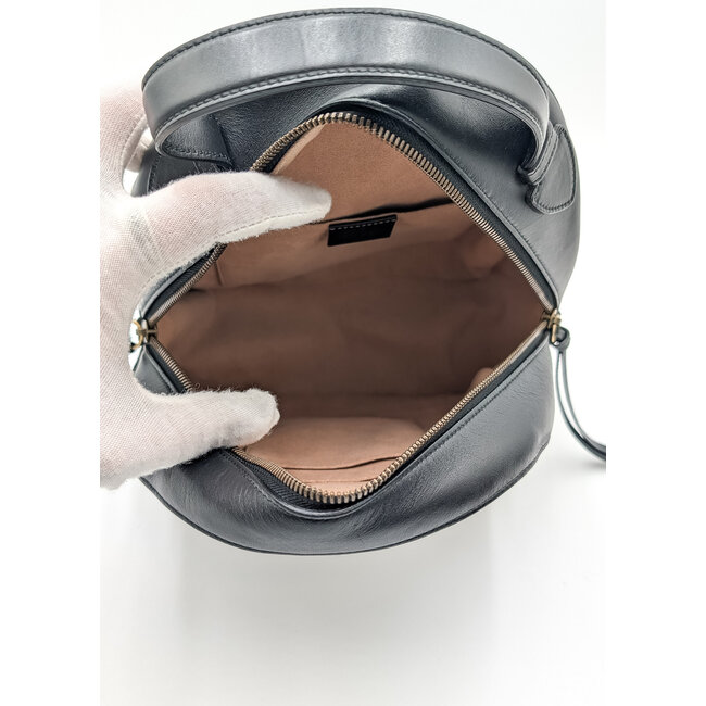 Backpack Gucci Animal Butterfly Print Black Calfskin 126015054