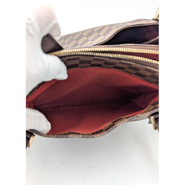 Handbag Louis Vuitton Belem MM Damier Ebene 126015059