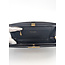 Handbag Christian Dior CD Logo Black Calfskin 126015065