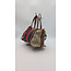 Handbag Gucci Sherry Line Red/Green Stripe 126015051