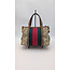 Handbag Gucci Sherry Line Red/Green Stripe 126015051
