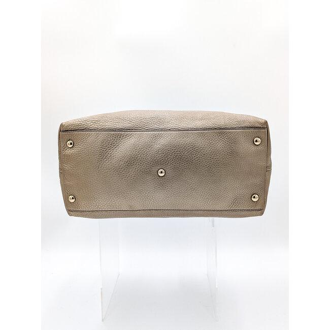 Handbag Gucci GG Tassel Golden Leather 126015060