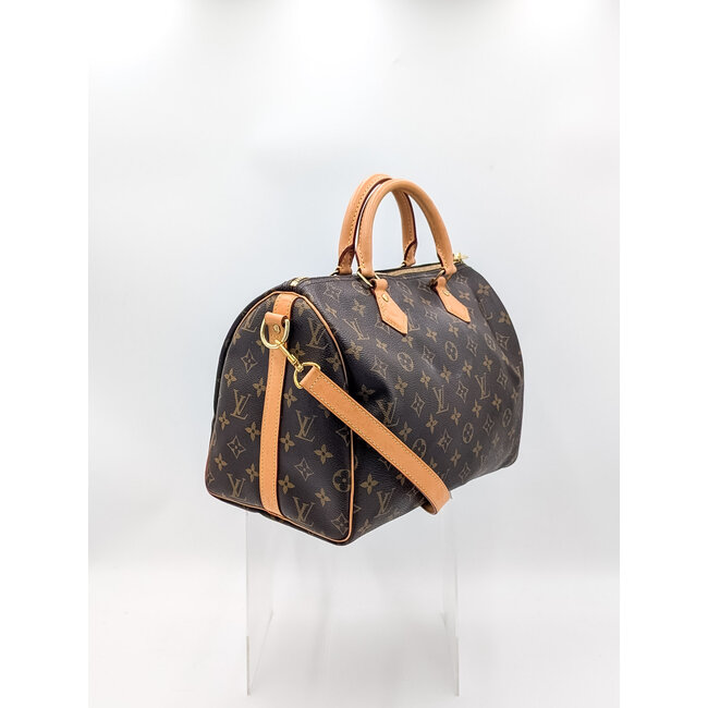 Handbag Louis Vuitton Speedy 30 Bandouliere Monogram 126015066