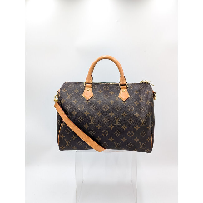 Handbag Louis Vuitton Speedy 30 Bandouliere Monogram 126015066