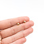 Earrings Ball 14ky 4.85mm .3g 125102022