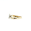 Ring Engagement .36ctw Round & Marquise Diamonds 14ky 6mm Sz6.75 2.99g 125120008